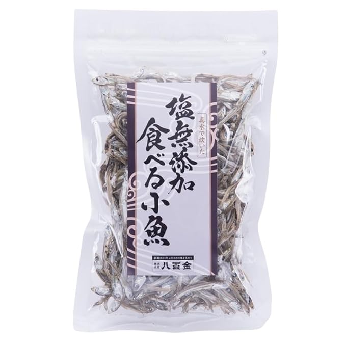 Niboshi dried anchovies snack additive free