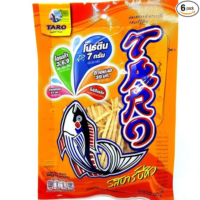 TARO Thai fish snack BBQ flavor dried