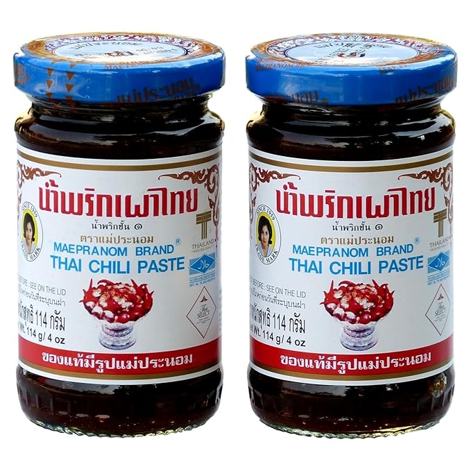 Mae Pranom nam prik pao Thai roasted chili paste