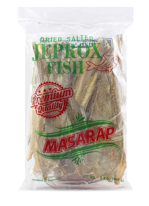 Masarap dried salted fish traditional Asian staple
