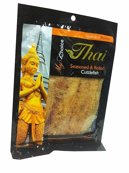 My Choice Thai seasoned rolled cuttlefish OTOP snack
