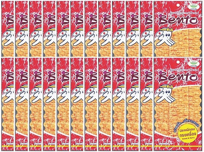 Bento bake seasoned squid surimi Thai snack pack