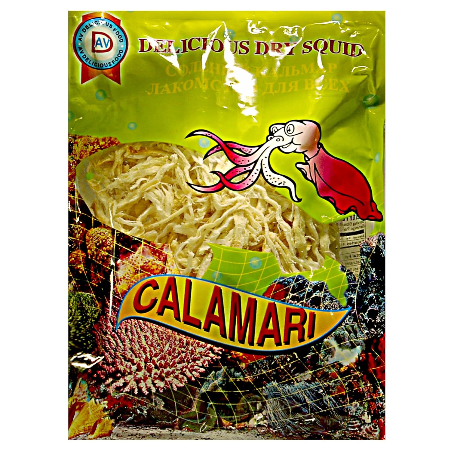 AV Delicious Shredded Dried Squid vacuum sealed